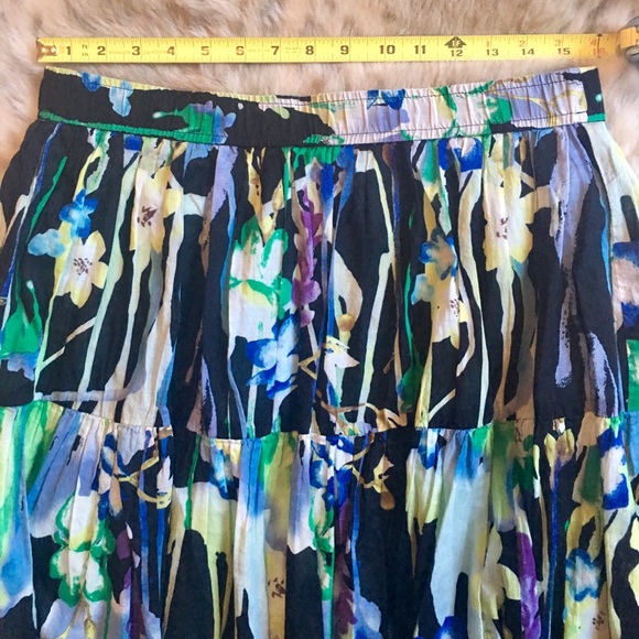 Old Navy-Pretty Multi-color Ruffle Skirt - Picture 4 of 5